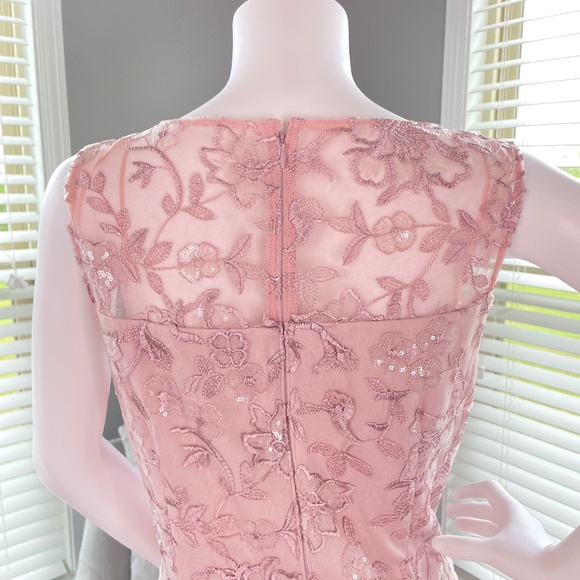 Alex Evenings Women's Short Embroidered Dress with Illusion Jacket Size 14 NWOT - Picture 12 of 15